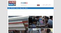 Desktop Screenshot of haberbizde.net